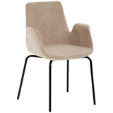 Artikelbild 1 für Mayer Besuchersessel myHELIOS hellbraun schwarz Stoff 58,0 x 59,0 x 87,0 cm, 1 St., Artikelnummer 174381