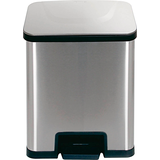 Artikelbild 1 für Echtwerk Powerstep Mülleimer 38,0 l edelstahl, schwarz, 1 St., Artikelnummer 639058