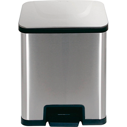 Artikelbild für Echtwerk Powerstep Mülleimer 38,0 l edelstahl, schwarz, 1 St., Artikelnummer 639058