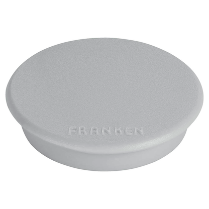 Artikelbild 2 für FRANKEN Haftmagnet Magnete grau, Kunststoff Ø 2,4 x 0,7 cm, 10 St., Artikelnummer 670089