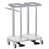 Artikelbild 1 für BOI Wäschekorb Basic 2-fach hellgrau, 1 St., Artikelnummer 725677