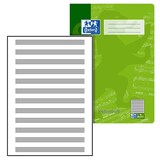 Artikelbild 1 für OXFORD Notenheft ohne Hilfslinien Lineatur 14 Notenlineatur DIN A4 ohne Rand, 8 Blatt, 1 St., Artikelnummer 884421