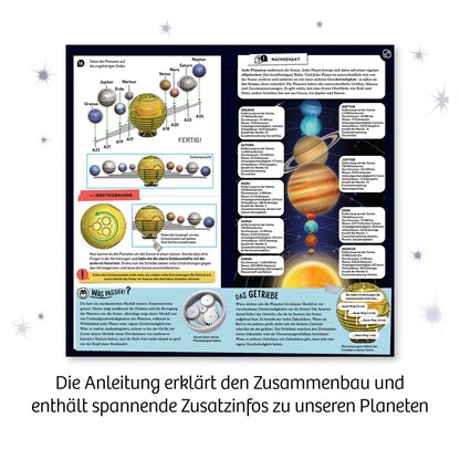 Artikelbild 2 für KOSMOS Experimentierkasten Sonnensystem mehrfarbig, Artikelnummer 820781