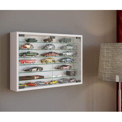 Artikelbild 4 für VCM my home Mandosa XL Hängevitrine weiß 6 Fachböden, Artikelnummer 911814