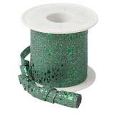 Artikelbild 1 für PRÄSENT Geschenkband Glitter Star mattglänzend grün 10,0 mm x 100,0 m, Artikelnummer 934815