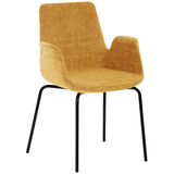 Artikelbild 1 für Mayer Besuchersessel myHELIOS senf schwarz Stoff 58,0 x 59,0 x 87,0 cm, 1 St., Artikelnummer 174472