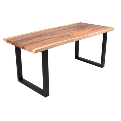 Artikelbild für Garden Pleasure Gartentisch TAWAN natur rechteckig 80,0 x 180,0 x 77,0 cm, Artikelnummer 311138