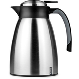 Artikelbild 1 für helios® Isolierkanne Snap Edelstahl/schwarz 1,0 l, 1 St., Artikelnummer 638579