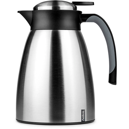 Artikelbild für helios® Isolierkanne Snap Edelstahl/schwarz 1,0 l, 1 St., Artikelnummer 638579