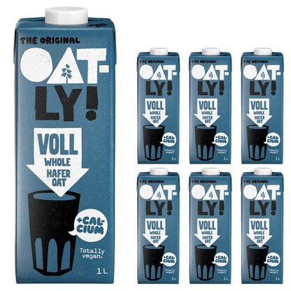 Artikelbild für OATLY! VOLL Haferdrink 6x 1,0 l, Artikelnummer 753349