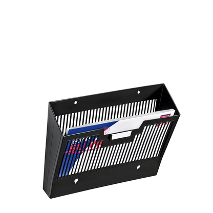 Artikelbild für cep Wandprospekthalter schwarz DIN A4 36,4 x 9,5 x 25,7 cm, 1 St., Artikelnummer 765891