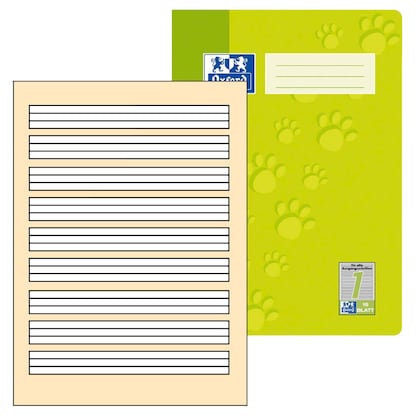 Artikelbild für OXFORD Schulheft Lineatur 1 liniert DIN A4 ohne Rand, 16 Blatt, 1 St., Artikelnummer 624353