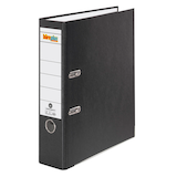 Artikelbild 1 für büroplus Ordner schwarz Karton 8,0 cm DIN A4, 1 St., Artikelnummer 154401