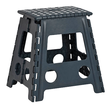 Artikelbild für Zeller Tritthocker schwarz 1 Stufe, H: 39,0 cm, Artikelnummer 103024