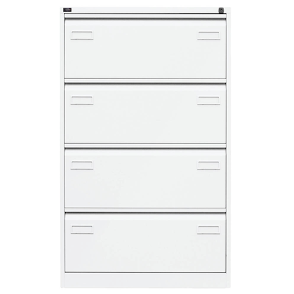Artikelbild 6 für AKTION: BISLEY LIGHT Hängeregistraturschränke verkehrsweiß 4 Schubladen 80,0 x 62,2 x 132,1 cm, 3 St., Artikelnummer 102737