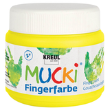 Artikelbild 1 für KREUL MUCKI Fingerfarbe gelb 150,0 ml, 1 St., Artikelnummer 512217