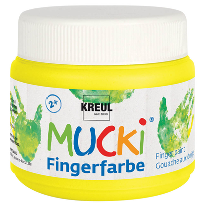 Artikelbild für KREUL MUCKI Fingerfarbe gelb 150,0 ml, 1 St., Artikelnummer 512217