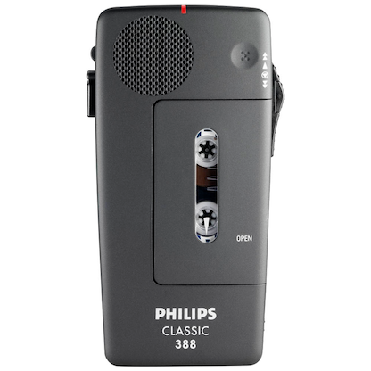 Artikelbild 2 für AKTION: PHILIPS Pocket Memo 388 analoges Diktiergerät + GRATIS 2 PHILIPS Mini-Diktierkassetten, Artikelnummer 149459