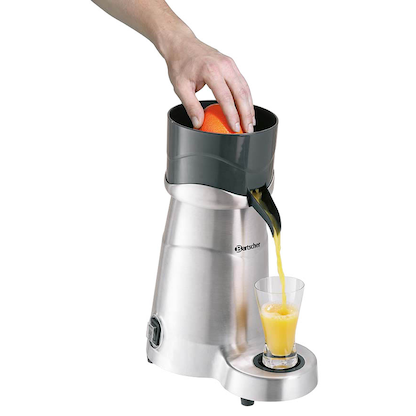 Artikelbild für Bartscher Joy Zitruspresse elektrisch silber, schwarz 180 W, Artikelnummer 425466