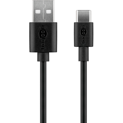Artikelbild 4 für goobay Ladekabel mit Adapter schwarz, Kabellänge: 1,0 m, 5 Watt, Artikelnummer 557217