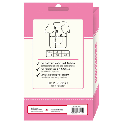 Artikelbild 3 für ROTH Mädchen Kinder Malschürze Einhornportrait rosa Einheitsgröße 1 St., Artikelnummer 580904