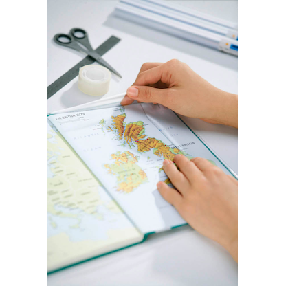 Artikelbild 2 für HERMA Bucheinbandfolie nicht selbstklebend transparent 40,0 cm x 5,0 m, Artikelnummer 580738