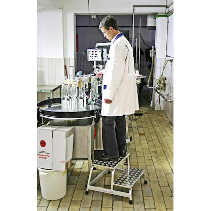 Artikelbild 5 für KRAUSE Montagetritt STABILO silber 2 Stufen, H: 41,0 cm, Artikelnummer 567608