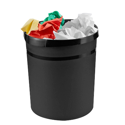 Artikelbild für HAN Grip Papierkorb 18,0 l schwarz, 1 St., Artikelnummer 406696