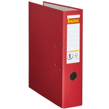 Artikelbild 6 für bene No.1 Power Ordner rot Kunststoff 8,0 cm DIN A4, 1 St., Artikelnummer 426221