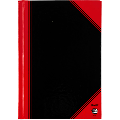 Artikelbild 6 für Bantex Notizbuch Chinakladde DIN A6 liniert, schwarz/rot Hardcover 192 Seiten, 1 St., Artikelnummer 429535