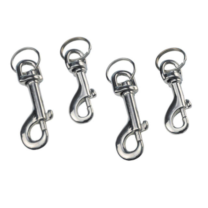 Artikelbild 2 für WEDO Karabinerhaken silber, 4 St., Artikelnummer 234765