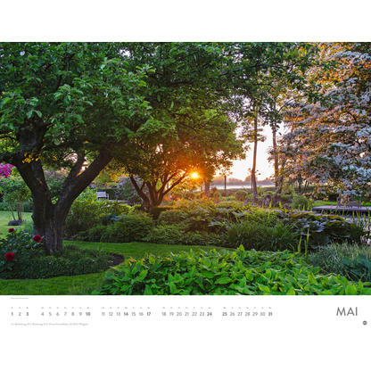 Artikelbild 6 für Heye Monats-Wandkalender Gartenparadies 2026, 1 St., Artikelnummer 551141