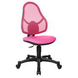 Artikelbild 1 für Topstar Kinderdrehstuhl Open Art® Junior, 71430S04 Stoff rosa, Gestell schwarz, Artikelnummer 166215