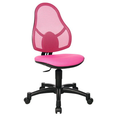 Artikelbild für Topstar Kinderdrehstuhl Open Art® Junior, 71430S04 Stoff rosa, Gestell schwarz, Artikelnummer 166215