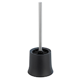 Artikelbild 1 für WENKO WC-Garnitur Basic schwarz Kunststoff, 1 St., Artikelnummer 213694