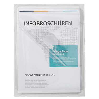 Artikelbild 2 für EICHNER Dokumentenhüllen selbstklebend transparent A4, 10 St., Artikelnummer 322162