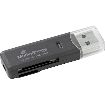 Artikelbild 2 für MediaRange MRCS507 Multi-SD, MultiMediaCard-Kartenleser schwarz, Artikelnummer 620134