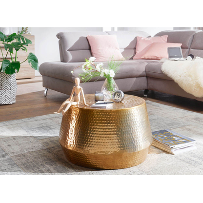 Artikelbild 3 für WOHNLING Couchtisch rund Aluminium gold 60,0 x 60,0 x 36,0 cm, 1 St., Artikelnummer 906737