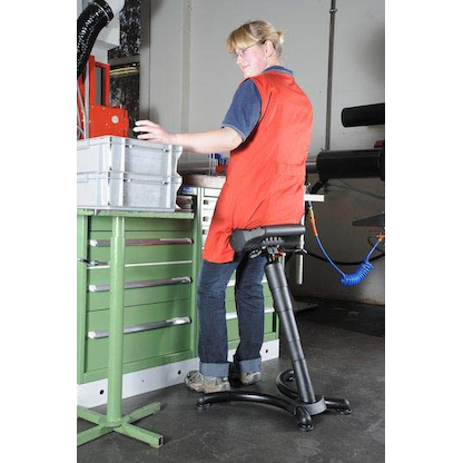 Artikelbild 2 für meychair Stehhilfe AF5-H-PU5 11110 schwarz, 1 St., Artikelnummer 621906