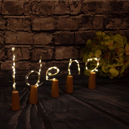 Artikelbild 6 für Idena Korken LED Lichterketten gold 90,0 cm, 2 St., Artikelnummer 105146