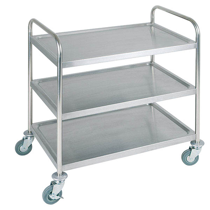 Artikelbild für APS Servierwagen silber 59,0 x 91,0 x 93,0 cm, Artikelnummer 196438