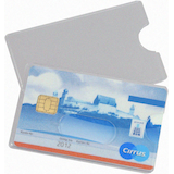 Artikelbild 1 für EICHNER Kreditkartenhülle transparent 9,0 x 5,9 cm, 10 St., Artikelnummer 313799