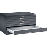 Artikelbild 1 für CP 7200 Planschrank schwarzgrau 8 Schubladen 135,0 x 96,0 x 76,0 cm, 1 St., Artikelnummer 682082