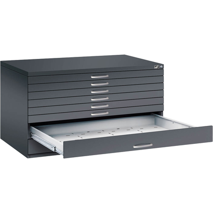 Artikelbild für CP 7200 Planschrank schwarzgrau 8 Schubladen 135,0 x 96,0 x 76,0 cm, 1 St., Artikelnummer 682082