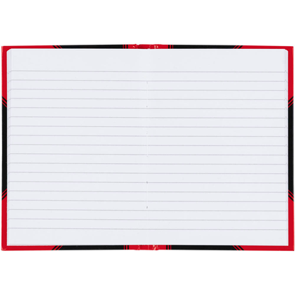 Artikelbild 3 für Bantex Notizbuch Chinakladde DIN A6 liniert, schwarz/rot Hardcover 192 Seiten, 1 St., Artikelnummer 429535