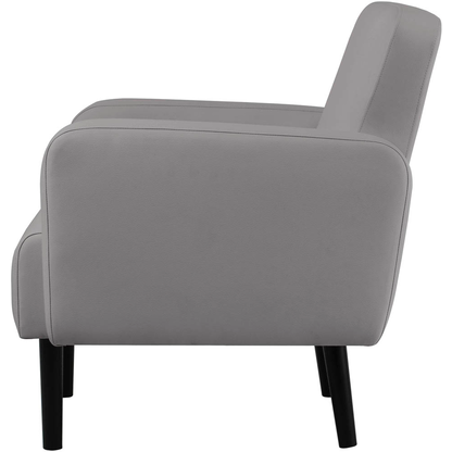 Artikelbild 3 für meet powered by PAPERFLOW Sessel LISBOA grau schwarz Kunstleder 71,0 x 81,5 x 83,0 cm, 1 St., Artikelnummer 851354