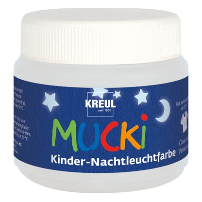 Artikelbild für KREUL MUCKI Kindermalfarbe Nachtleuchtfarbe, 1 St., Artikelnummer 114989