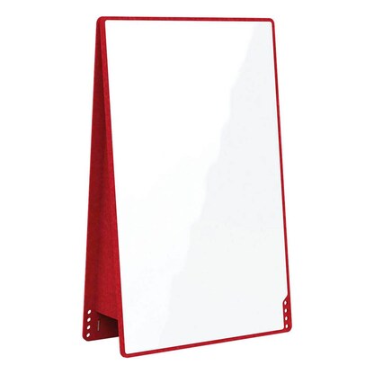 Artikelbild 2 für PLAYROOM mobiles Whiteboard Playboard 75,0 x 118,0 cm rot emaillierter Stahl, Artikelnummer 315471
