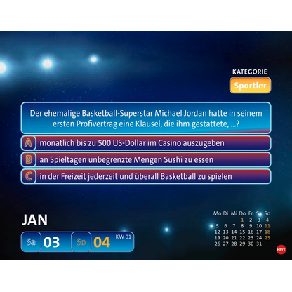 Artikelbild 6 für Heye Abreißkalender Wer weiß denn sowas 2026, 1 St., Artikelnummer 551269