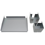 Artikelbild 1 für HAMMERBACHER Ablage-Set silber, 1 St., Artikelnummer 391488